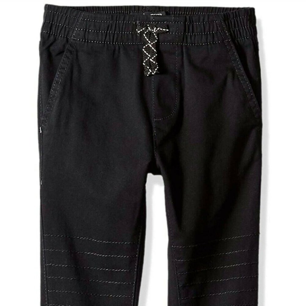 Lee Boys' Jogger Pant Moto Black  Size Medium